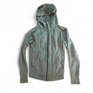Grey Lululemon scuba hoodie zip up 4